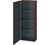 Duravit L-Cube armoire moyenne haute LC1169L1313 50x24,3x132cm, porte à gauche, noyer américain