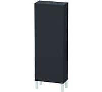 Duravit L-Cube armoire moyenne haute LC1169L8080 50x24,3x132cm, porte à gauche, graphite super mat