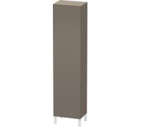 Duravit L-Cube LC1191L9090 individuel, porte à gauche, flanelle gris soie mat