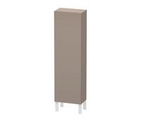 Duravit L-Cube armoires mi-hautes, 1 porte charnière à droite, 400x243x1320mm, LC1168R4343, Couleur: Décor basalte mat