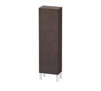 Duravit L-Cube armoires mi-hautes, 1 porte charnière à droite, 400x243x1320mm, LC1168R7272, Couleur: placage en chêne véritable brossé foncé