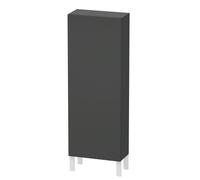 Duravit L-Cube armoires mi-hautes, 1 porte charnière à droite, 500x243x1320mm, LC1169R4949, Couleur: Décor graphite mat