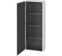 Duravit L-Cube armoires mi-hautes, 1 porte charnière à gauche, 500x243x1320mm, LC1169L1818