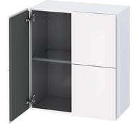 Duravit L-Cube Meuble suspendu, 2 portes, LC117702222,