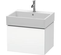 Duravit – Meuble pour lavabo L‑Cube LC617501818, 1 tiroir, 39×58×46 cm, blanc mat