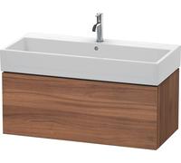 Duravit L-Cube bâti-support de lavabo suspendu, 1 tiroir, 984x394x459mm, LC617807979, Couleur: Décor noyer naturel