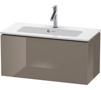 L-Cube Duravit vasque LC615708989 82 x 39, 2000 cm, gris flanelle brillant, 2000 , suspendu