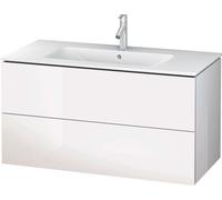 Duravit L-Cube armoire 102x48.1x55 cm sous-lavabo suspendu blanc LC624208585