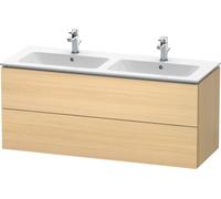 Duravit Meuble sous-vasque L-Cube LC625807171 - 2 tiroirs, 129x55x48,1 cm, Chêne méditerranéen