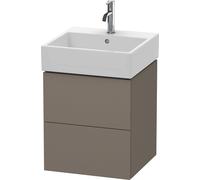 Duravit L-Cube bâti-support lavabo suspendu, 2 tiroirs, 484x544x459mm, LC627409090