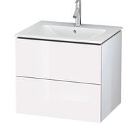Duravit L-Cube armoire 62x48.1x55 cm sous-lavabo suspendu blanc LC624002222