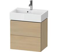 Duravit L-Cube bâti-support lavabo suspendu, Compact, 2 tiroirs, 584x544x391mm, LC621907171