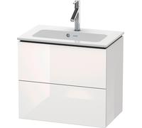 L-Cube Duravit vasque LC625603030 62 x 39, 2000 cm, chêne naturel, 2 tiroirs, suspendu