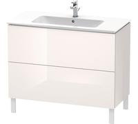 Duravit L-Cube bâti-support pour lavabo à poser, 2 tiroirs, 1020x704x481mm, LC662702222