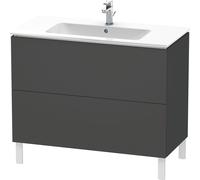 Duravit L-Cube bâti-support pour lavabo à poser, 2 tiroirs, 1020x704x481mm, LC662704949