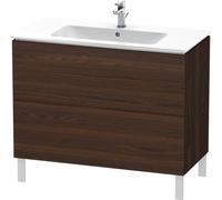 Duravit L-Cube bâti-support pour lavabo à poser, 2 tiroirs, 1020x704x481mm, LC662706969