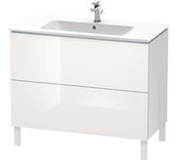 Duravit L-Cube bâti-support pour lavabo à poser, 2 tiroirs, 1020x704x481mm, LC662708585