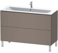 Duravit L-Cube bâti-support pour lavabo à poser, 2 tiroirs, 1220x704x481mm, LC662804343