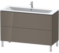 Duravit L-Cube bâti-support pour lavabo à poser, 2 tiroirs, 1220x704x481mm, LC662808989