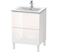 Duravit L-Cube bâti-support pour lavabo à poser, 2 tiroirs, 620x704x481mm, LC662502222