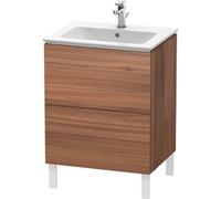 Duravit L-Cube bâti-support pour lavabo à poser, 2 tiroirs, 620x704x481mm, LC662507979
