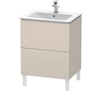 Duravit L-Cube bâti-support pour lavabo à poser, 2 tiroirs, 620x704x481mm, LC662509191
