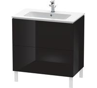 Duravit L-Cube bâti-support pour lavabo à poser, 2 tiroirs, 820x704x481mm, LC662604040