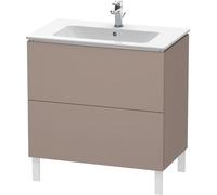 Duravit L-Cube bâti-support pour lavabo à poser, 2 tiroirs, 820x704x481mm, LC662604343