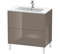 Duravit L-Cube bâti-support pour lavabo à poser, 2 tiroirs, 820x704x481mm, LC662608989