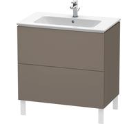 Duravit L-Cube bâti-support pour lavabo à poser, 2 tiroirs, 820x704x481mm, LC662609090