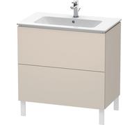 Duravit L-Cube bâti-support pour lavabo à poser, 2 tiroirs, 820x704x481mm, LC662609191