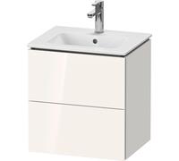 Duravit L-Cube bâti-support pour lavabo suspendu, Compact, 2 tiroirs, 520x550x421mm, LC621802222