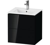 Duravit L-Cube bâti-support pour lavabo suspendu, Compact, 2 tiroirs, 520x550x421mm, LC621804040