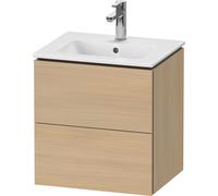 Duravit Bâti-support L-Cube LC621807171, Compact, 2 tiroirs, 520×550×421 mm, chêne méditerranéen