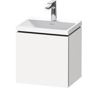 Duravit Duravit Ensemble meuble L-Cube 45x35x48 cm, 1 porte, à gauche, avec poignée, blanc mat Quantité:1