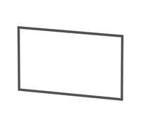 Duravit L-Cube cadre d'encastrement pour armoire de toilette, avec LED tactile intégrée, 1250x10x751mm, LC9688049490000, Couleur: Graphite mat