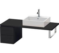 Duravit L-Cube élément bas pour console, 2 tiroirs, 320x400x547mm, LC583501616, Couleur: Décor chêne noir
