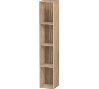 Duravit L-Cube Élément d'étagère vertical, 4 compartiments, 180x180x1000mm, LC120505555, Couleur: Décor chêne marbré