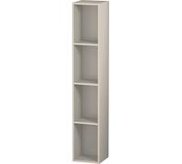 Duravit L-Cube Élément d'étagère vertical, 4 compartiments, 180x180x1000mm, LC120508383, Couleur: Décor taupe super mat