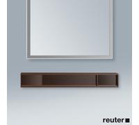 Duravit Étagère L‑Cube LC120006969 – 3 compartiments – 140×800×120 mm – Noyer brossé placage bois