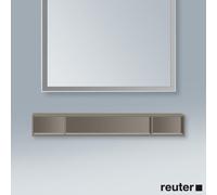 Duravit Étagère L-Cube LC120009090 – 3 compartiments, 140×800×120 mm, Flanelle gris satiné