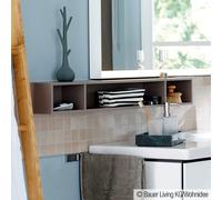 Duravit Étagère L‑Cube LC120104343 – 3 compartiments, 140x1000x120mm, décor basalte mat