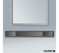 Duravit Étagère L-Cube LC120104949 – 3 compartiments – 140×1000×120 mm – Décor graphite mat