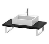 Duravit L-Cube LC102C04040 épaisseur 4,5 cm, noir brillant, pour Vasques à poser , variable