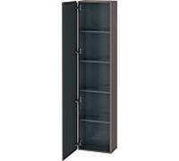 Duravit L-Cube LC1170L4343 40x24,3x176cm, porte à gauche, basalte mat