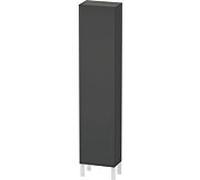 Duravit L-Cube LC1170L4949 40x24,3x176cm, porte à gauche, graphite mat