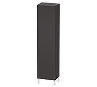 Duravit L-Cube LC1191L8080 individuel, porte à gauche, graphite supermatt