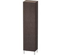 Duravit L-Cube armoire haute individuelle, 1 porte charnière à droite, dimensions variables, 250-500x200-363x1321-2000mm, LC1191R7272, Couleur: placage en chêne véritable brossé foncé