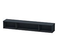 Duravit L-Cube LC120008080 80 x 14 cm, graphite super mat, 3 compartiments, horizontal