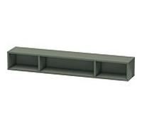 Duravit Étagère L-Cube LC120008989 – horizontal, 3 compartiments, 80×14 cm, laque gris flanelle
